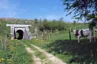 pont ferroviaire dit aqueduc (voie ferrée Andelot - La Cluse)