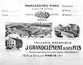 usine de tabletterie (usine de pipes), usine de taille de pierre pour la joaillerie et l'industrie, usine d'articles en matière plastique Miflex