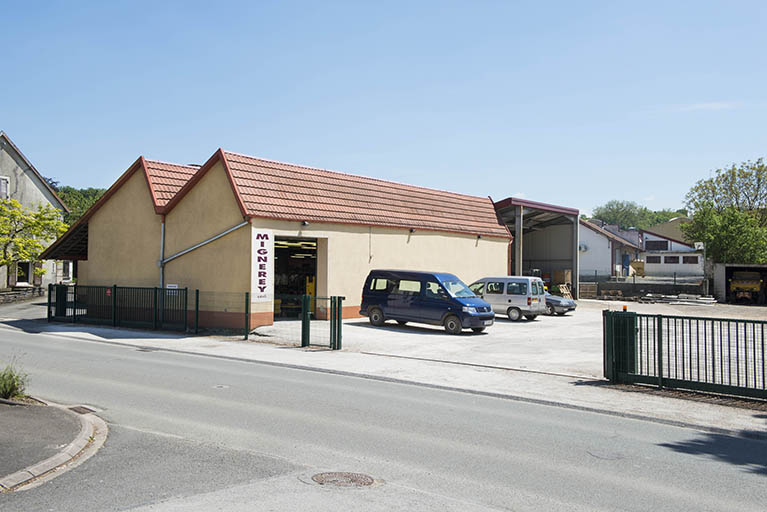 usine de petite métallurgie Bourquin, actuellement usine de décolletage Mignerey