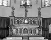 autel, gradin d'autel, tabernacle, retable (ensemble du maître-autel)