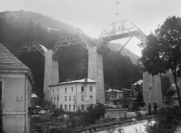 viaduc de Morez (voie ferrée Andelot - La Cluse)