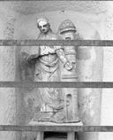 statue : sainte Barbe