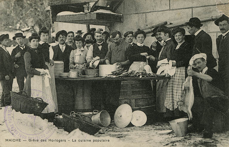 l'horlogerie à Maîche