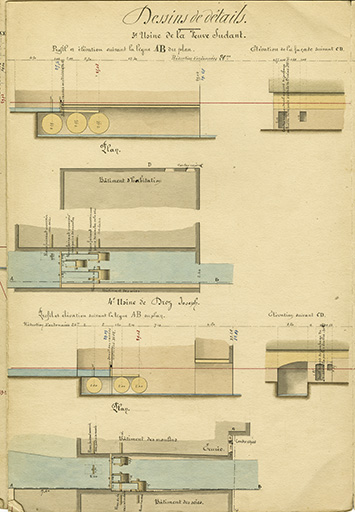 les établissements hydrauliques de Grand'Combe-Châteleu
