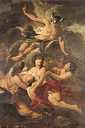 tableau : Mercure confiant le jeune Bacchus aux nymphes de Nysa