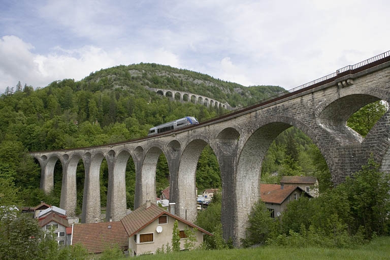 viaduc de Morez (voie ferrée Andelot - La Cluse)