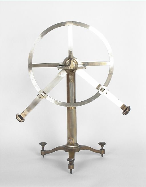 instrument de mesure des angles de réfraction : réfractomètre dit appareil de Silbermann