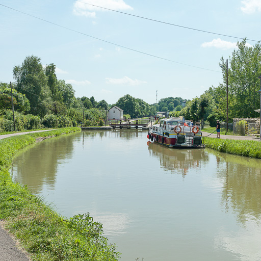 site de l'écluse 14 du versant Loire, dite de Châtillon 1 (canal du Nivernais)