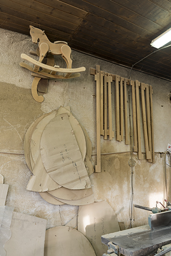 ferme, atelier de taillanderie et atelier (puis usine) de tournerie Vuillemin