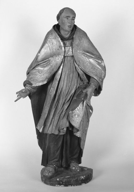 statue (2, en pendant, petite nature) : saint Antoine de Padoue ?, saint Bonaventure ?
