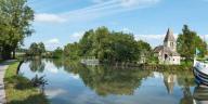 port de La Loyère ; bassin de virement (canal du Centre)