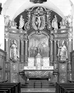autel, tabernacle et retable (ensemble du maître-autel)