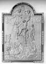 bas-relief : la Descente de Croix