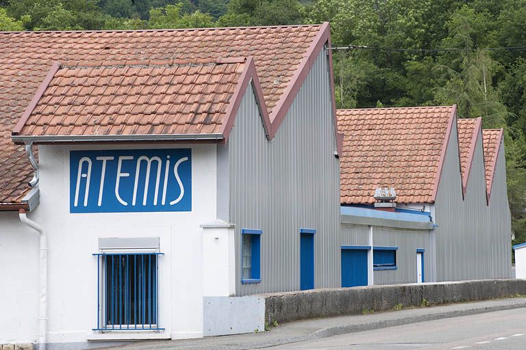 usine de petite métallurgie Bernard, Viénot et Mattie, puis usine de construction métallique Buchwalder, actuellement Atemis