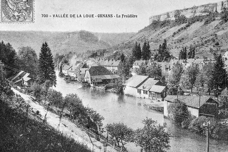 présentation de la commune d'Ornans