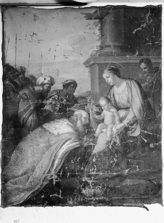tableau : Adoration des Mages