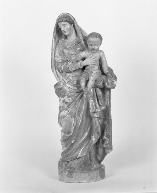 statue (statuette) : Vierge à l'Enfant (2)