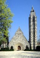 église paroissiale Sainte-Anne, presbytère, salle paroissiale