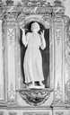 2 statues : saint Vincent de Paul (?) et saint Bruno