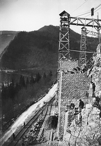 viaduc des Crottes (voie ferrée Andelot - La Cluse)