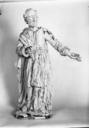 statue (2, en pendant, petite nature) : saint Pierre, saint Paul