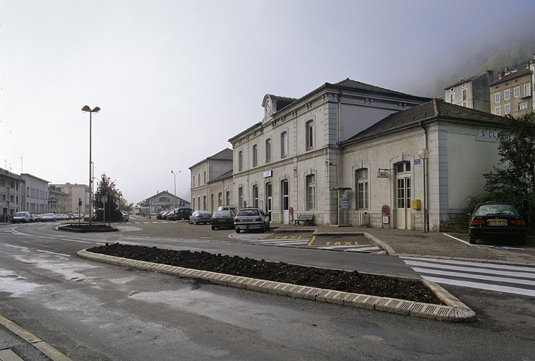 gare de Saint-Claude (voie ferrée Andelot - La Cluse)