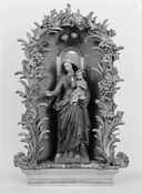 statue (statuette) : Vierge à l'Enfant (1)