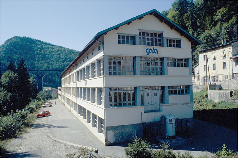 usine d'horlogerie Odo, puis usine de lunetterie Lux de Morez