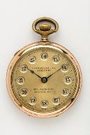 montre de gousset mécanique dite Chronomètre moderne bi-horaire