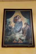 tableau : Vierge à l'Enfant (La Madone de saint Sixte)