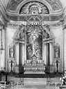 autel, gradin, tabernacle, retable, baldaquin (ensemble du maître-autel)