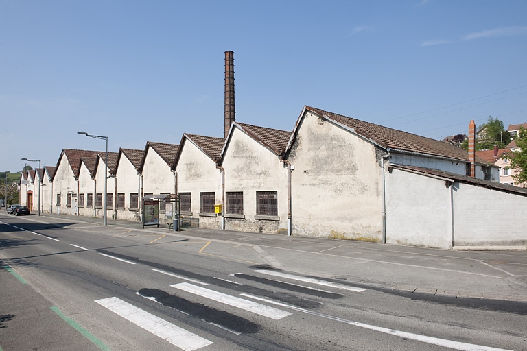 usine d'horlogerie Seydel, puis Japy, puis usine de mécanique de précision des Ets A. Paul Japy, puis usine de petite métallurgie La Bernoise - Ets Wittmer, puis Société Nouvelle Wittmer