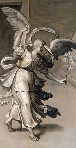 tableau : l'ange de l'Annonciation