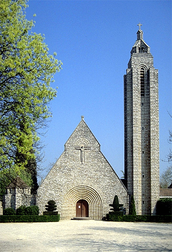 église paroissiale Sainte-Anne, presbytère, salle paroissiale
