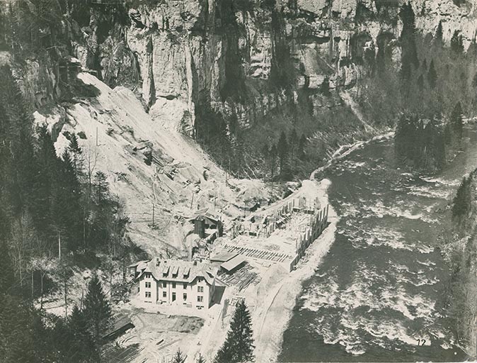 centrale hydroélectrique du Refrain