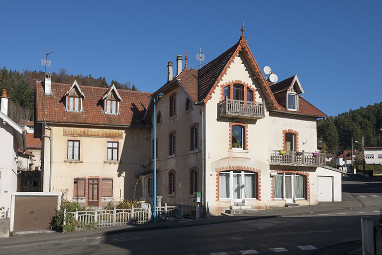 maison et café Francis Grux puis bijouterie et atelier d'horlogerie d'Amédée Mairot