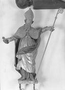 statue (2, en pendant) : saint Augustin, sainte Ursule