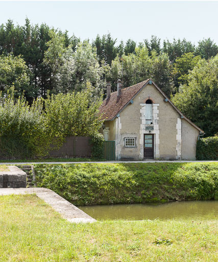 site de l'écluse 75, dite de Bailly (canal du Nivernais)