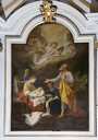 tableau d'autel : Nativité de la Vierge
