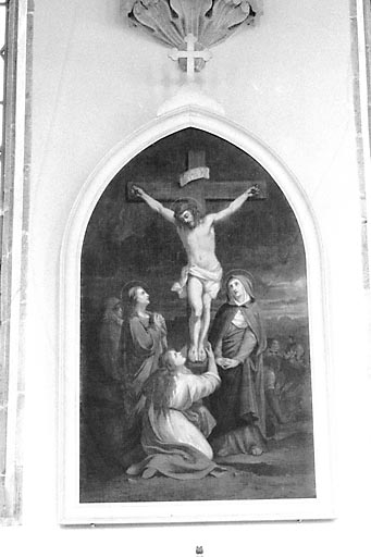 chemin de croix (ensemble de 14 tableaux)