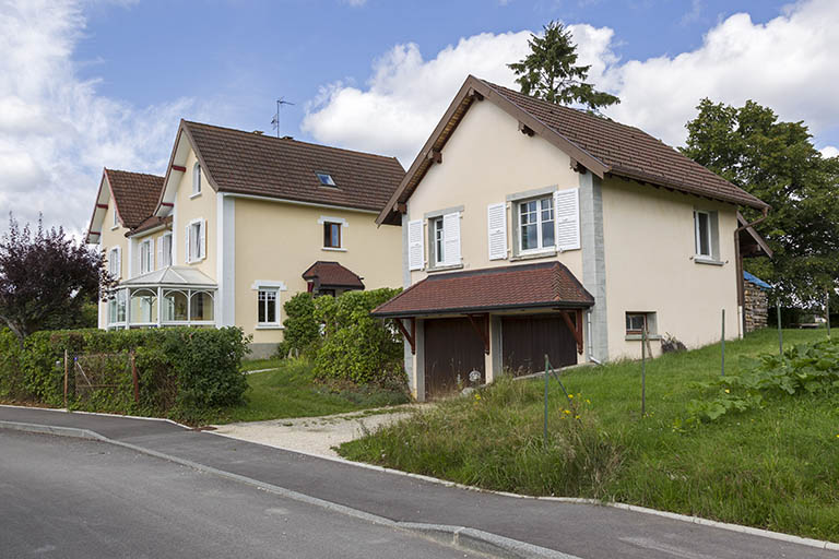 maison jumelée et atelier d'horlogerie de Roger Monnin