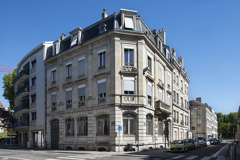 immeuble et atelier d'horlogerie (fabrique de montres) Gondy, puis Floersheim