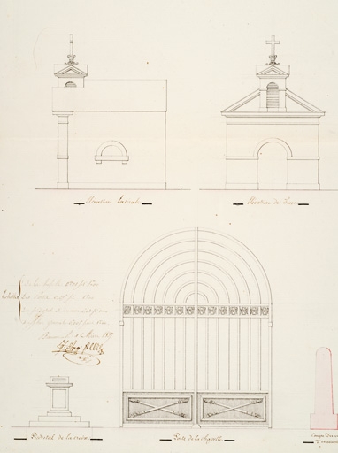 cimetière et chapelle de Rougemontot