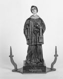 bâton de procession : saint Vincent