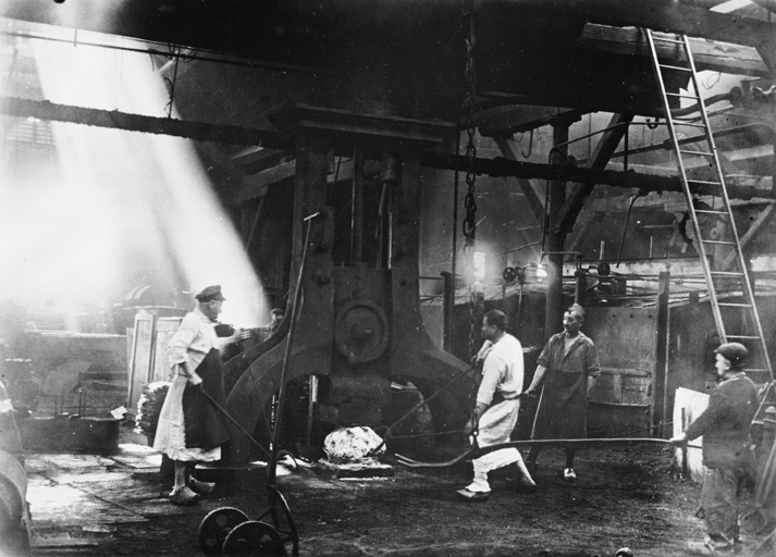 usine métallurgique des Forges d'Audincourt, puis de la Compagnie des Forges d'Audincourt et Dépendances, actuellement zone industrielle des Forges