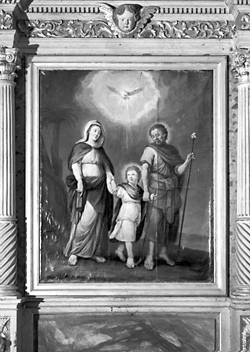 tableau : la Sainte Famille