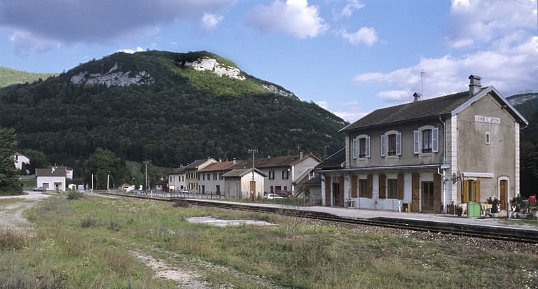 gare de Lavans - Saint-Lupicin (voie ferrée Andelot - La Cluse)