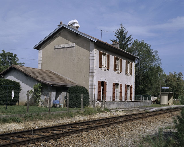 gare de Dortan - Lavancia (voie ferrée Andelot - La Cluse)