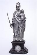 statuette-reliquaire : Vierge à l'Enfant