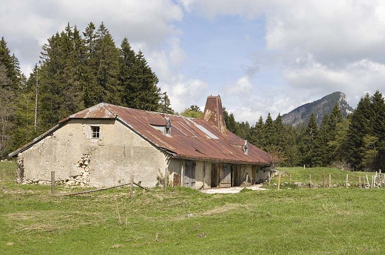 ferme (chalet d'estive) de la Bécasse